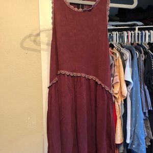 POLO Maroon Tank Top